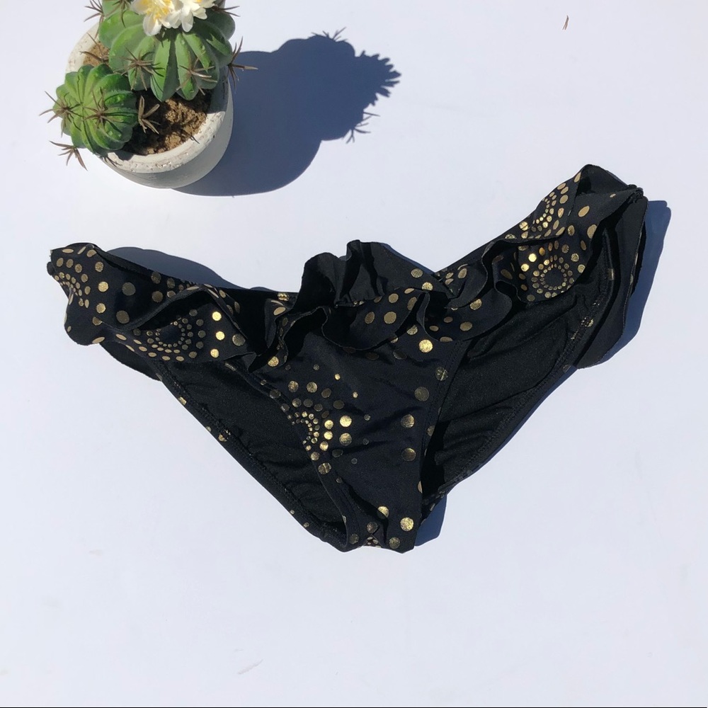 ✨ROXY✨ ruffled bikini bottom